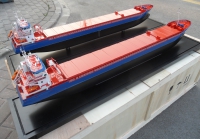 custom made model of 118m General Cargo vessel